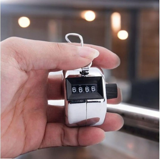 Handheld Mechanical Counter Clicker Pedometer