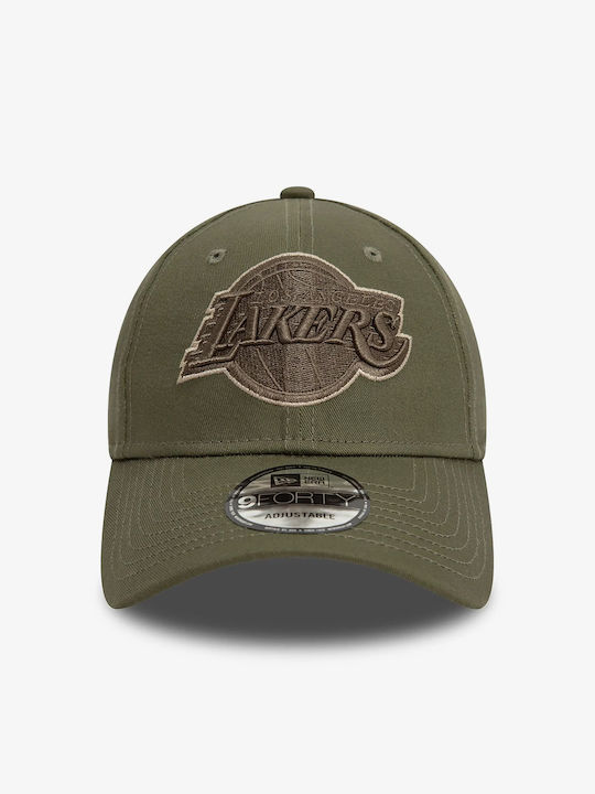 New Era Men Team Outline 9forty Loslak Green Med 60595198