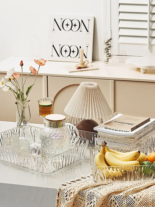 Keskor Fruit Bowl Plastic Gold 33x23x5cm