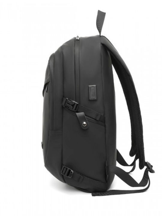 Miss Lulu Miss Lulu Rucksack Für Laptop 15.6 Mit USB-Anschluss In Schwarz Farbe EM2349