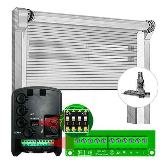 KAL Electronics Garage Door Control Panel Single-Phase (220V) 2000W