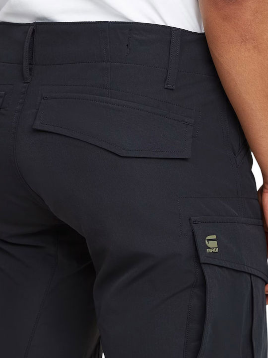 Rovic Zip 3d Pantaloni cu Croială Normală Black