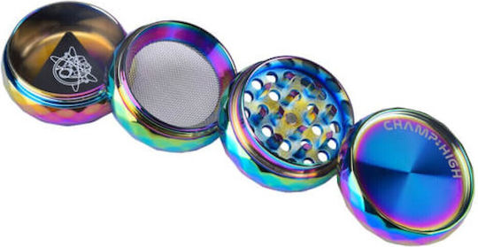 Champ High Grinder Rainbow Diamond 4 Parts 42mm