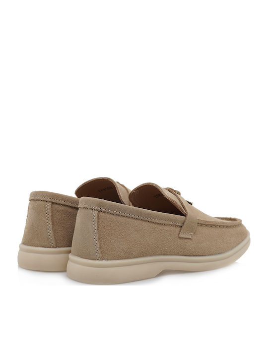 Suede Moccasins Brown