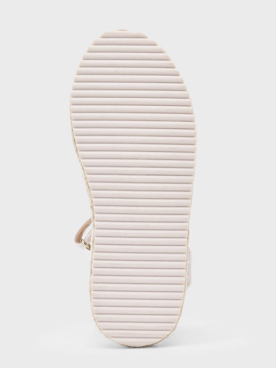 Mayoral Kids Espadrilles Metallic Flowers 25-41644-089