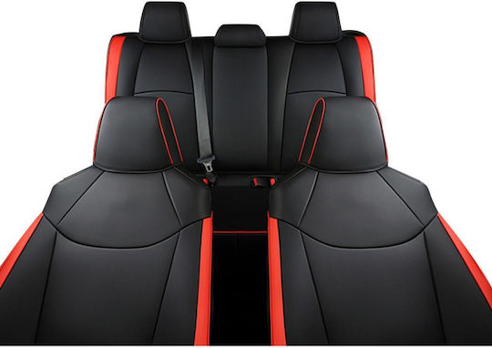 Set Huse Auto 14buc Piele Negru