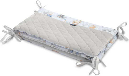 Sensillo Crib Bumpers Classic Inside Fight In Clouds 30x180cm