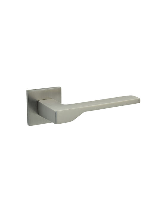 Door Handle C2065 Conset Matte Black Pair for Interior Door