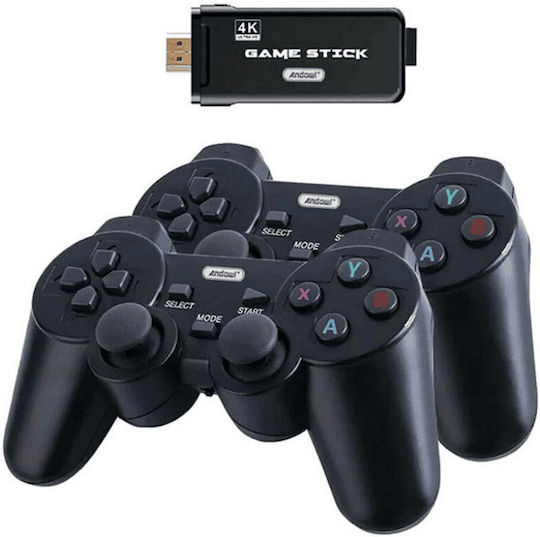Andowl 4k Ultra Hd Game Stick Ηλεκτρονική Παιδική Ρετρό Κονσόλα