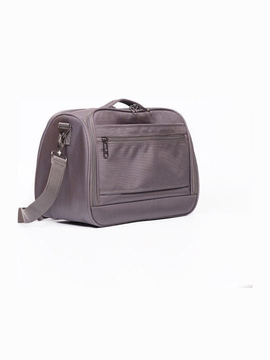 Airtex Τσάντα Beauty Case Γκρί Αδιάβροχο Ύφασμα Cbt45wt 25458-07