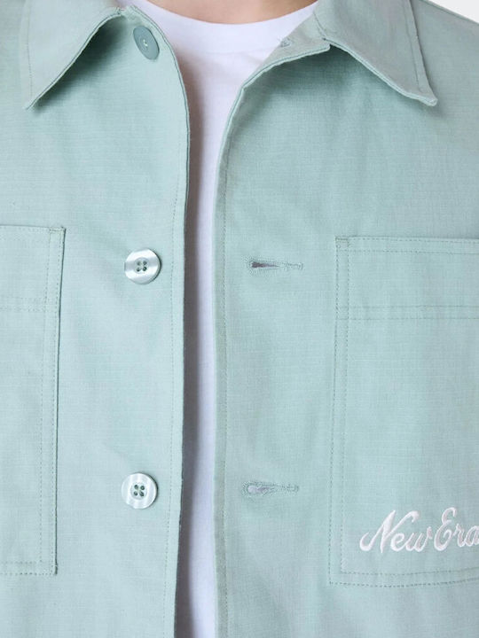 Overshirt Mânecă Lungă Verde