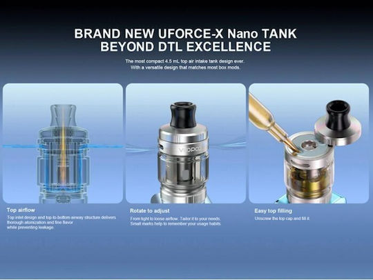 Voopoo Vinci Spark Pod Mod 4.5ml Μαύρο