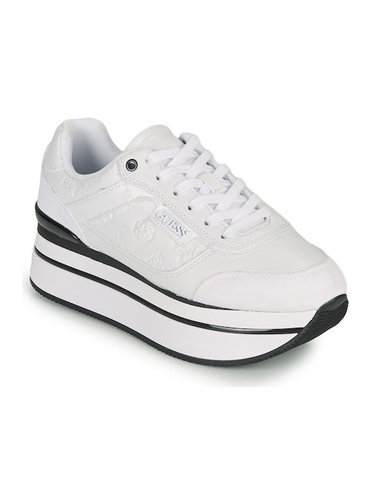 Guess Flatforms Sneakers White