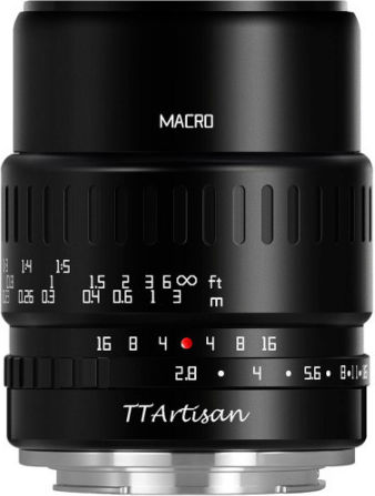 TTArtisan Crop Φωτογραφικός Φακός 40mm F/2.8 Macro για Nikon Z Mount Μαύρος