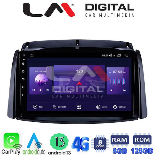 LM Digital Автомобилна Аудио Система (Блутут/USB/WiFi/GPS/Apple-Carplay/Android-Auto) с Тъчскрийн 9"