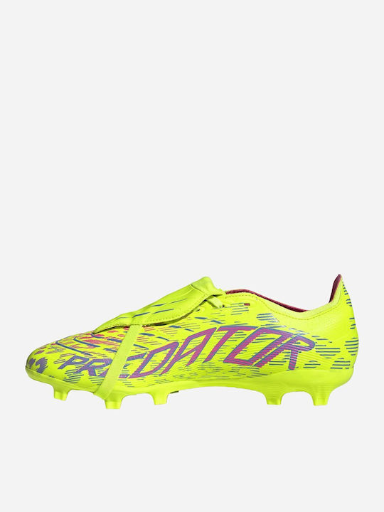 adidas Predator League Ποδοσφαιρικά Παπούτσια με Τάπες FG/MG Κίτρινα