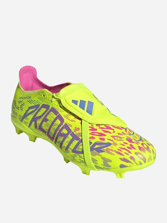 adidas Predator League Ποδοσφαιρικά Παπούτσια με Τάπες FG/MG Κίτρινα