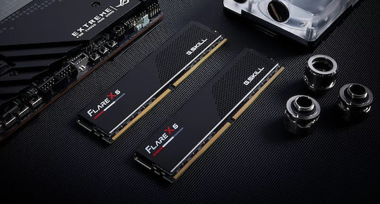 G.Skill Flare X5 DDR5 64GB RAM με 2x32GB Modules και Ταχύτητα 6000 για Desktop