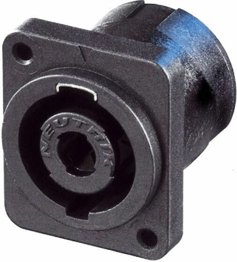 Neutrik Βύσμα Speakon female Μαύρο NL4MP