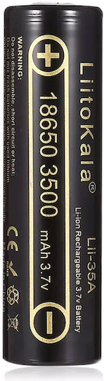 LiitoKala Lii-35A Презареждаща батерия 18650 Li-ion 3500mAh 3.7V 1бр