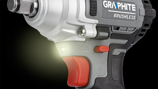 Graphite 58G028-1 Brushless Μπουλονόκλειδο Μπαταρίας 18V Solo με Υποδοχή 1/2"
