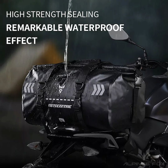 Waterproof Motorcycle Tail Bag 66lt Yellow