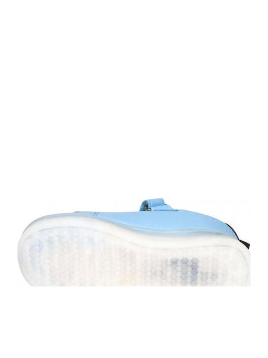 Bluey Kids Sneakers with Lights Light Blue