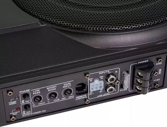 PerVoi Αυτοενισχυόμενο Subwoofer Αυτοκινήτου 10" 800W RMS