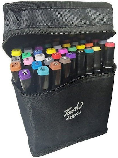 Drawing Markers Thin Double Tip Set 48pcs