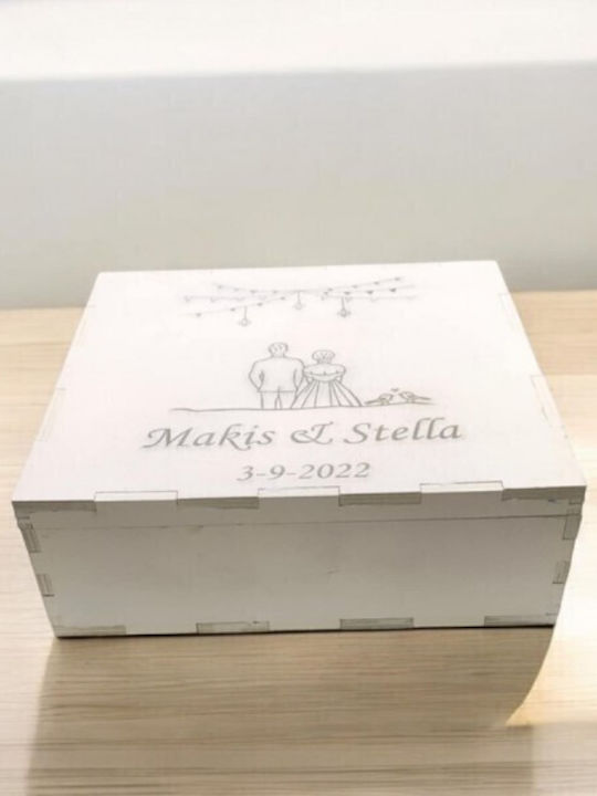 Wedding Memory Box 25x25x8εκ Dw-6
