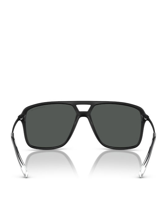Armani Exchange Мъжки Слънчеви Очила с Черна Рамка и Сиви Стъкла AX4150SU 805887