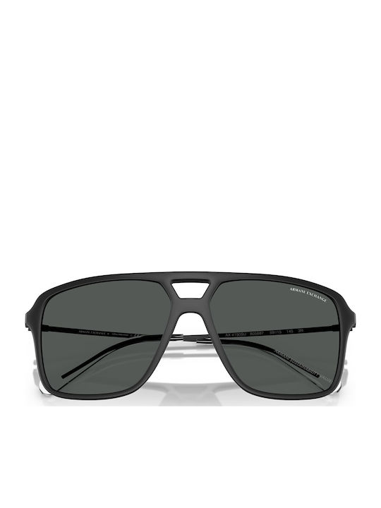 Armani Exchange Мъжки Слънчеви Очила с Черна Рамка и Сиви Стъкла AX4150SU 805887