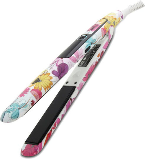 Lim Hair Pc 5.0 Diamond Flores Πρέσα Μαλλιών με Κεραμικές Πλάκες 45W