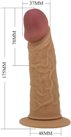 Pretty Love Strap-on Harness with Dildo and Vibration in skin color