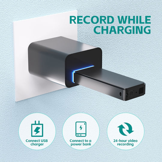 Cameră ascunsă USB tip stick Full HD 1080p cu senzor de mișcare, baterie 600mAh, autonomie 4-5 ore