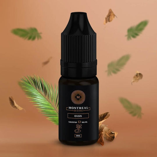 Montreal Ready-to-use E-Liquid Oasis with Smoking Flavor 18mg 10ml