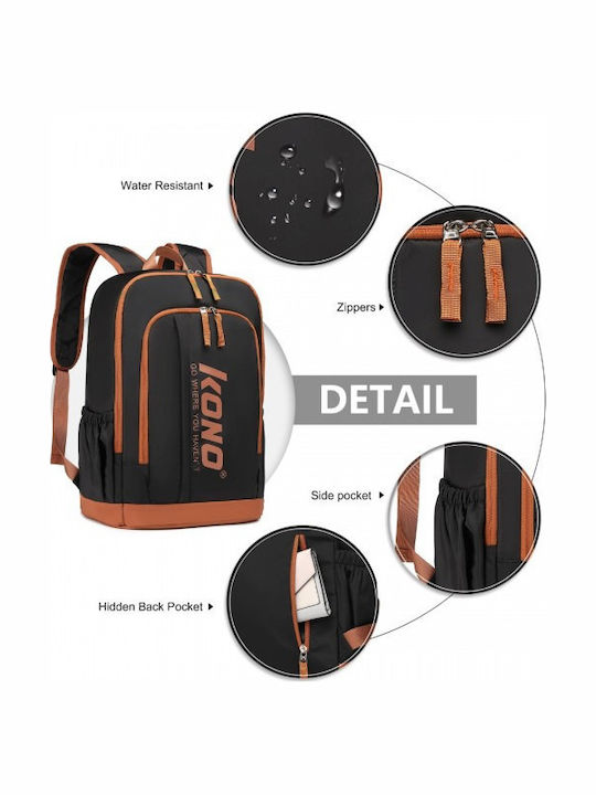 Miss Lulu Backpack Waterproof Black