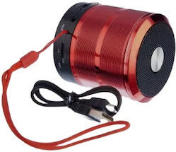Portable Bluetooth-Lautsprecher 3W mit Radio und Akkulaufzeit bis zu 3 Stunden Rot