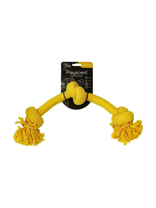 Παιχνίδι Σκύλου Jack & Vanilla Playscent Σχοινί Κοτόπουλο 350gr 48cm Κίτρινο Παιχνίδι Σκύλου Jack & Vanilla Playscent Σχοινί Κοτόπουλο 350gr 48cm Κίτρινο