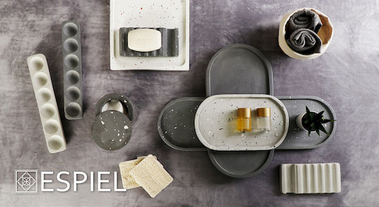 Espiel Tabletop Soap Dish Gray