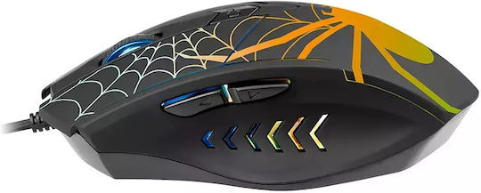 Tracer Black Widow RGB Gaming Mouse Black
