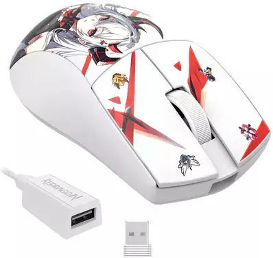 Redragon K1NG M916 PRO Ασύρματο Gaming Ποντίκι 26000 DPI Λευκό