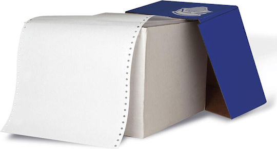 Typotrust Typotrust Continuous Paper Single White 24 X 28 70g/m² Accounting Forms 1500 Pieces