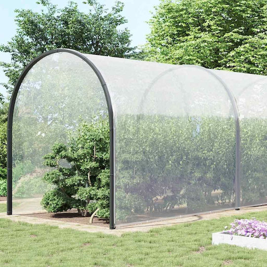 vidaXL Impermeabil Prelată 140gr/m² 12x10m. Tip de lumină Transparent