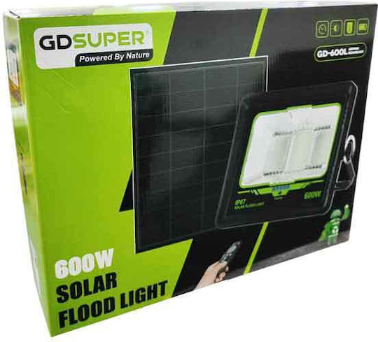 Στεγανός Ηλιακός Προβολέας LED 600W Ψυχρό Λευκό 7500K IP67