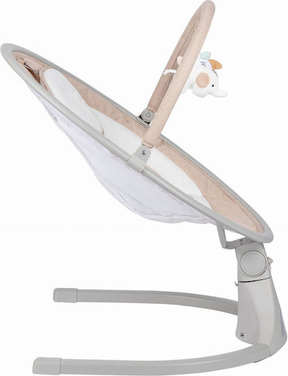 FreeOn Електрически Релакс Бебе Elite Swing с Музика Бежов за Дете до 9кг