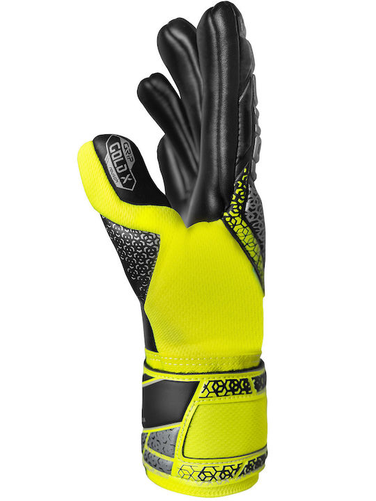 Reusch Attrakt Adults Goalkeeper Gloves Yellow