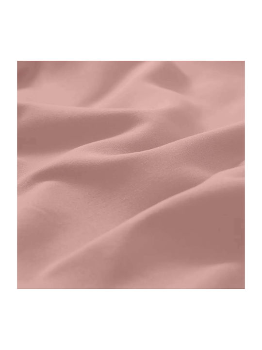 Lino Home Basico Σετ Σεντόνια Υπέρδιπλα 240x260εκ. Pink (4τμχ)