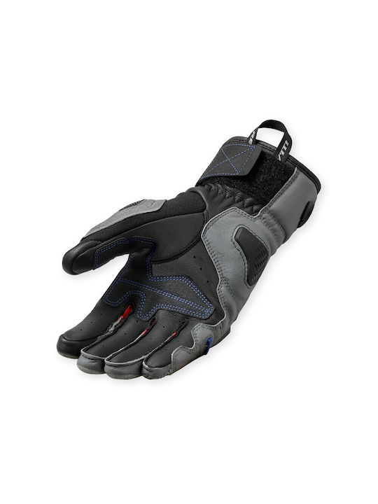 Rev'IT Sand 5 Summer Men's Gloves Grey-REd