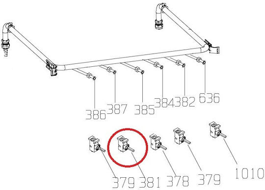 Beko Arctic 231900104 Herdhahn
